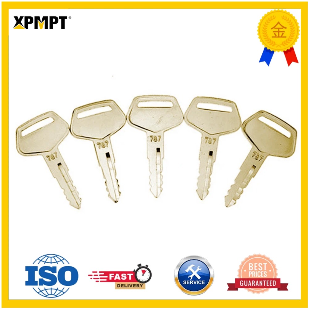 Heavy Equipment Keys - 5x Kluczyki 787 do maszyn budowlanych