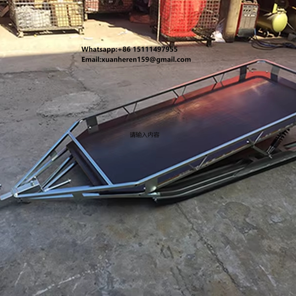 Heavy Equipment Hauler - Wytrzymała drewniana przyczepa do snowboardu -