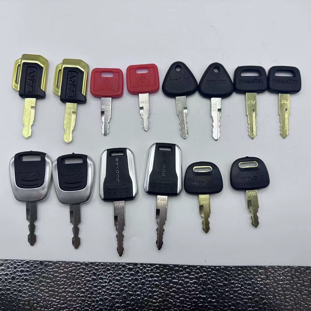 Heavy Equipment Keys - 14 sztuk kluczy do koparki Dla