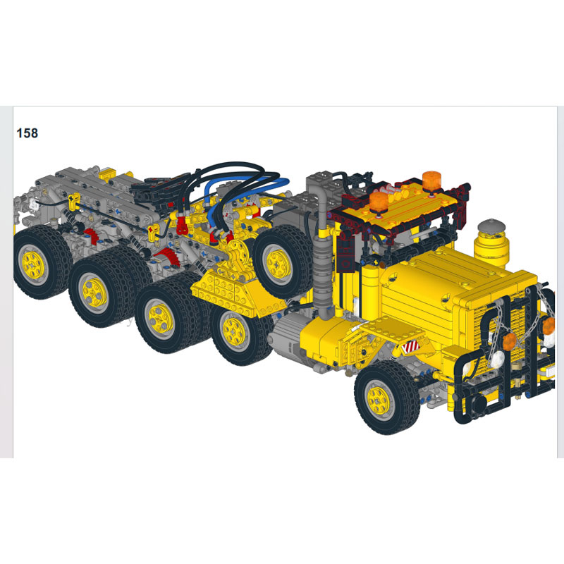 Heavy Equipment Certificate - MOC-40026 Elektryczny Ciężki Transportowiec M911 do