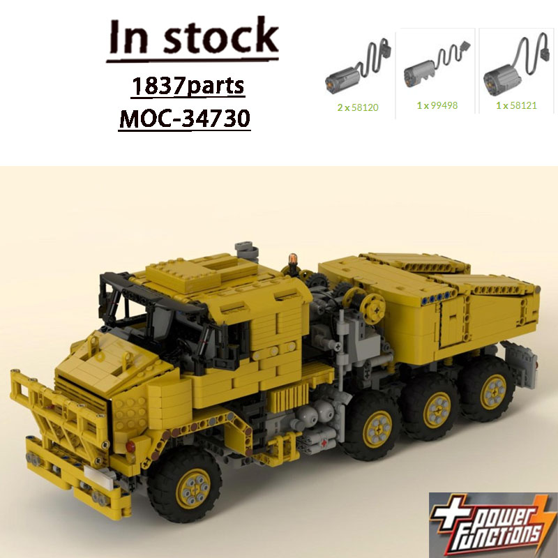 Heavy Equipment Certificate - MOC-34730 Nowy Model Ciężkiego Samochodu Transportowego