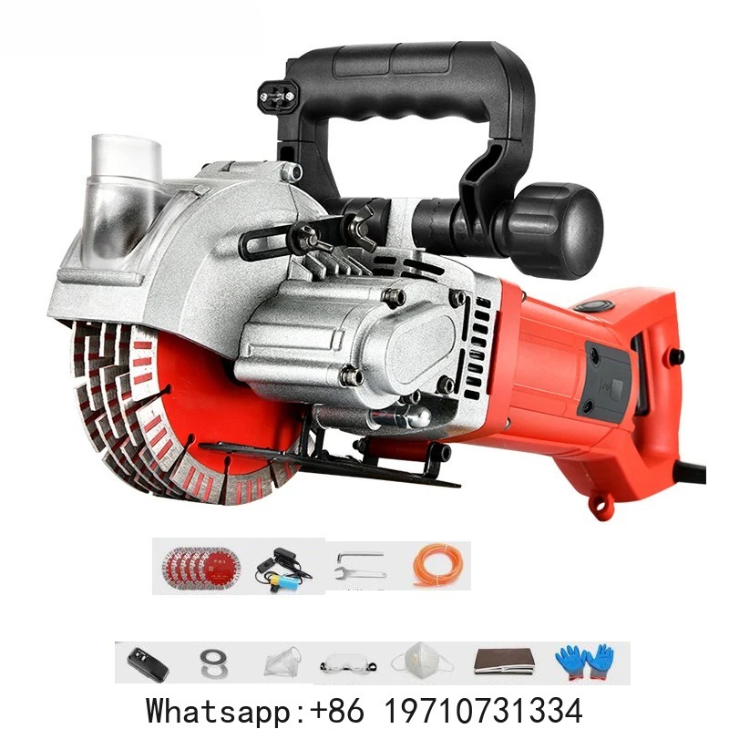 Electric Concrete Cutter - Profesjonalna frezarka do gniazd w ścianach,