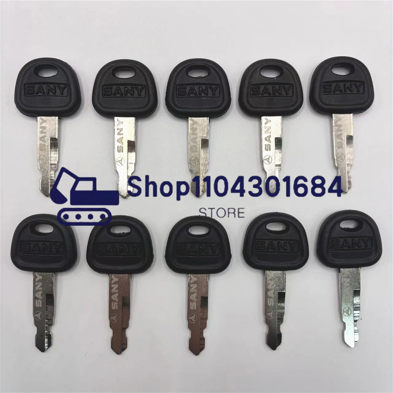 Heavy Equipment Keys - 2/5/10 szt Klucz zapłonowy do koparki