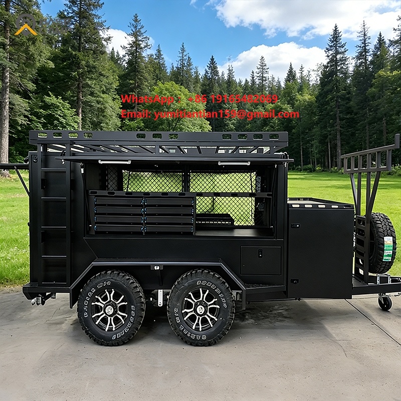 Heavy Equipment Hauler - Wytrzymała, zamknięta przyczepa uniwersalna do transportu