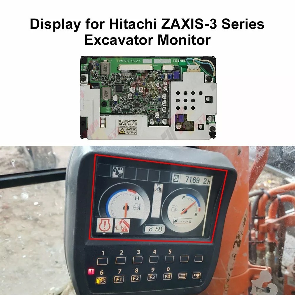 Wyświetlacz do Carter E320 323 – Heavy Equipment Hitachi recenzja i cena