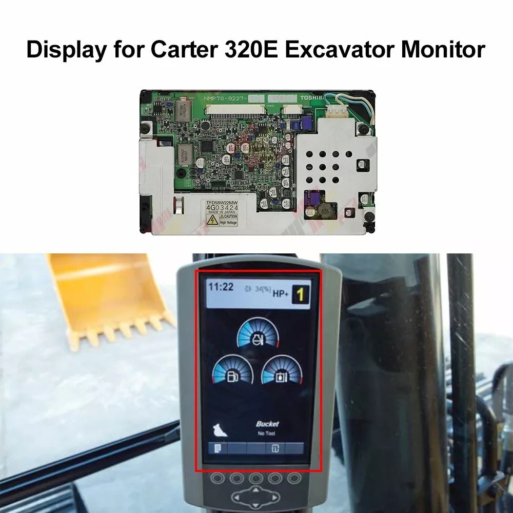 Wyświetlacz do Carter E320 323 – Heavy Equipment Hitachi recenzja i cena