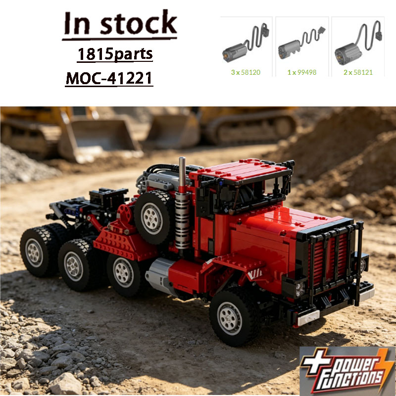 MOC-41221M911 Czerwona Edycja  – Heavy Equipment Certificate recenzja i cena