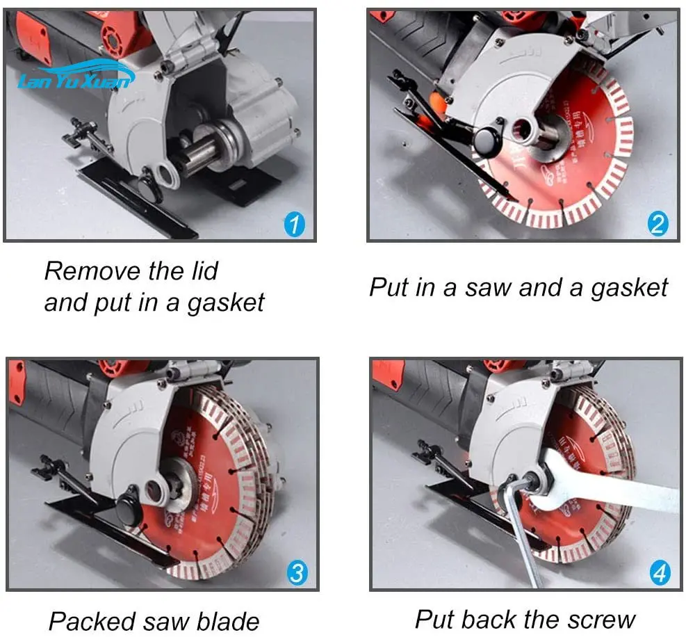 110/220v maszyna do cięcia row – Brick Cutting Saw recenzja i cena