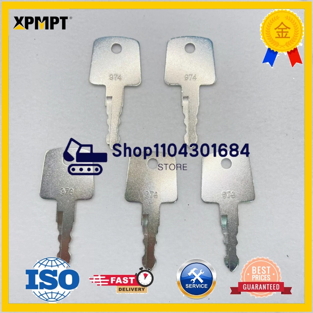 10 szt. Kluczyki zapłonowe do  – Heavy Equipment Keys recenzja i cena
