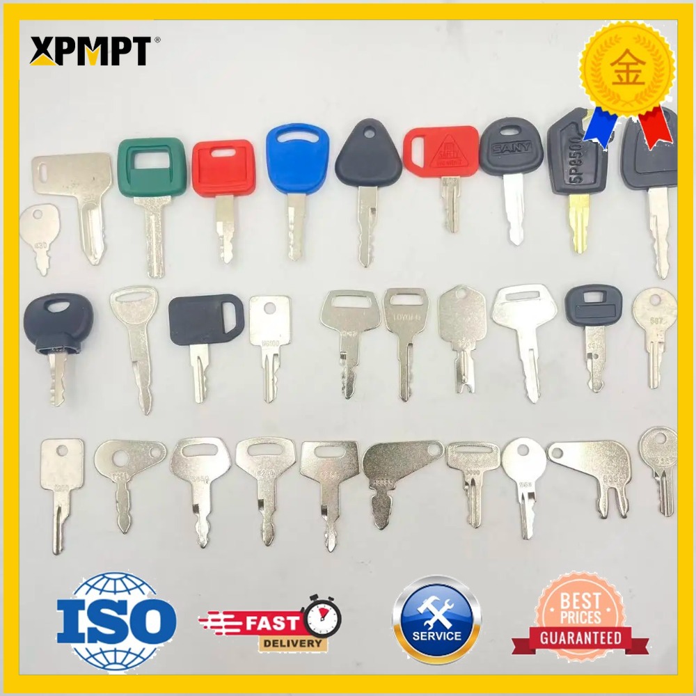 Zestaw 30 kluczy do maszyn bud – Heavy Equipment Keys recenzja i cena