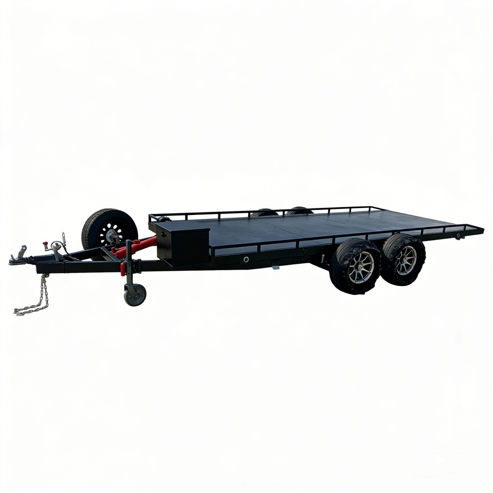 Wytrzymała przyczepa samochodo – Heavy Equipment Hauler recenzja i cena